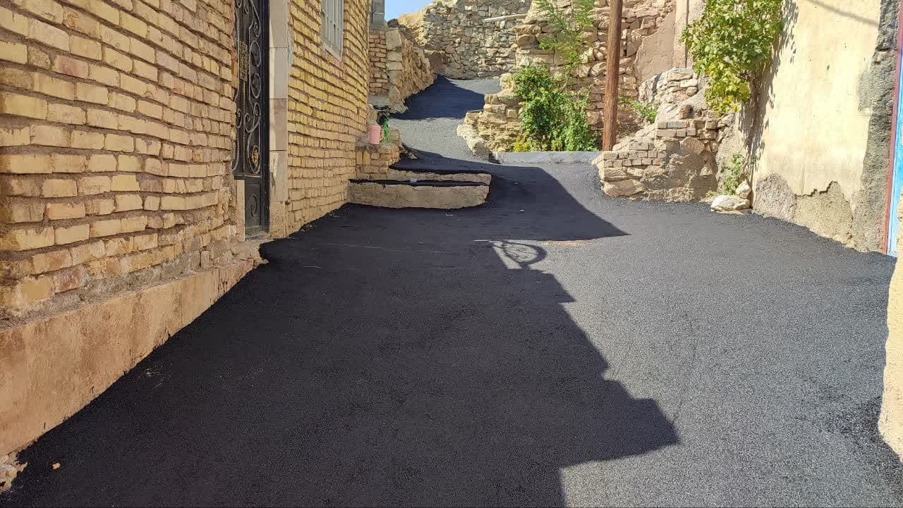 آسفالت کوچه اروند کوی حجت (عج)